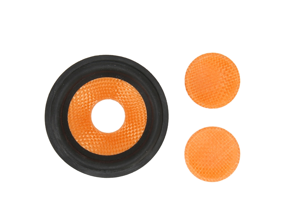 Cono De Altavoz De Subwoofer De Papel Con Goma, Diámetro Interior De 0,8 A 3 Pulgadas.