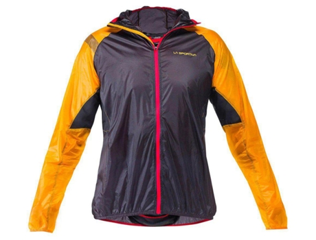 Abrigo para Hombre LA SPORTIVA Blizzard Windbreaker Amarillo para Corrida (L)