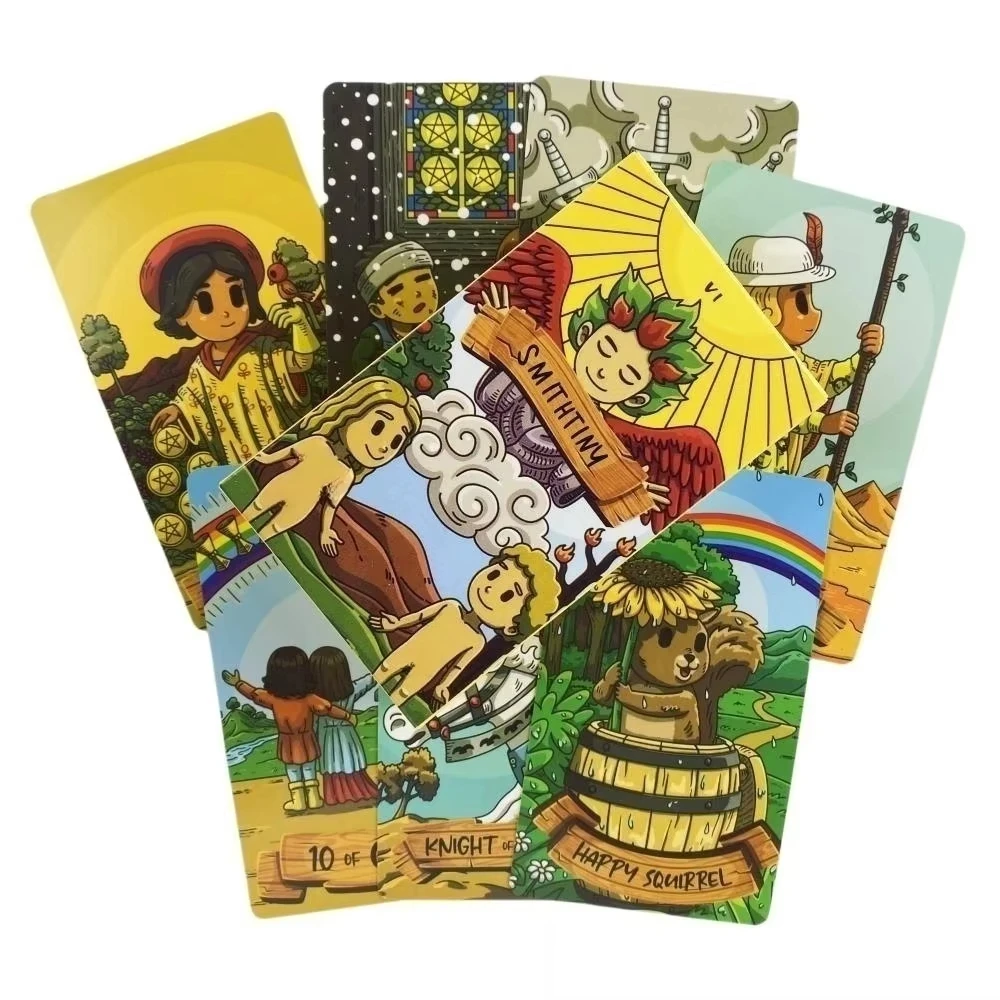 Tarô Smith, 82 Cartas, Versão Em Inglês, Versão Para Adivinhação