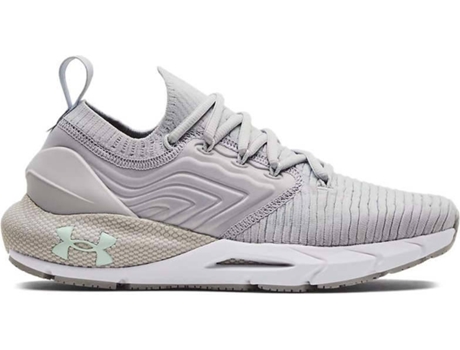 Zapatillas UNDER ARMOUR Hovr Phantom 2 Intelliknit Mujer (37.5 - Gris)