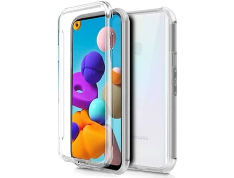 Carcasa Samsung A217 Galaxy A21s COOL 360º Transparente
