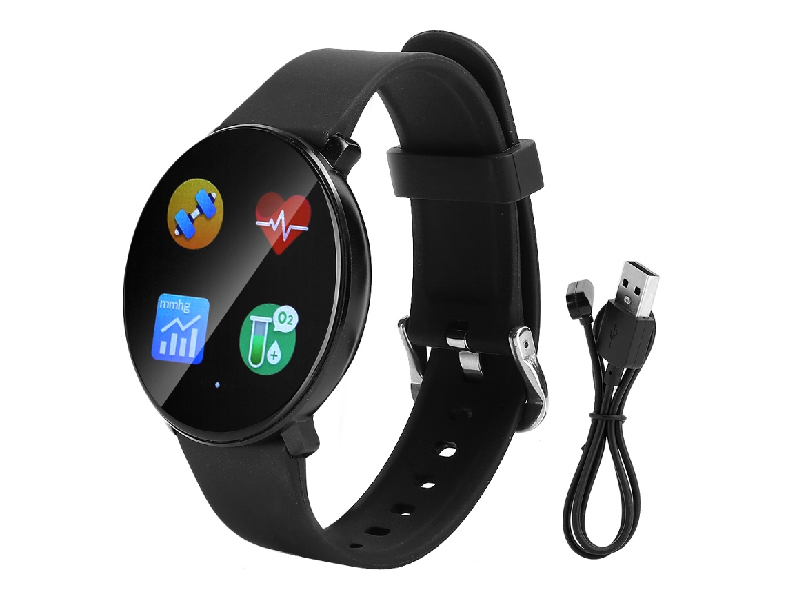 Pulsera Inteligente De Pantalla Completa M32 Resistente Al Agua Ip67 Con Monitor De Frecuencia Cardíaca, Sueño Y Deportes