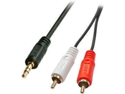 Cable de Audio LINDY (10 m - Negro)
