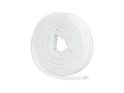Burlete De Silicona Adhesivo 9mm 6m Blanco