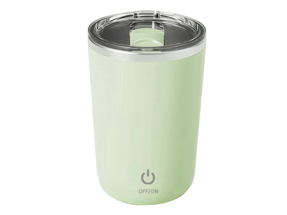 Taza De Café Con Agitación Magnética Automática 350ml, Interior De Acero Inoxidable Lavable Para Leche Y Café