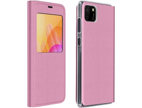 Funda Huawei Y5p AVIZAR Ventana Rosa