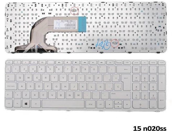 Teclado para Portátil HP Pavilion Touchsmart 15-N020Ss