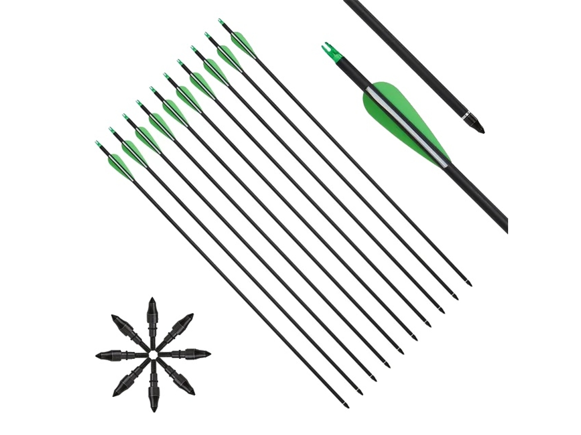 Arco y flecha, características ajustables, ahorro de mano de obra, camuflaje tipo 1 OEM