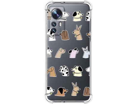 Carcasa para Xiaomi 12 TUMUNDOSMARTPHONE Dibujos Antigolpes Perros Multicolor