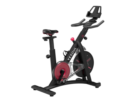 Bicicleta de Estática YESOUL S3 con Resistencia Magnética Negro (Volante: 6.15 kg - Hasta: 100 kg)