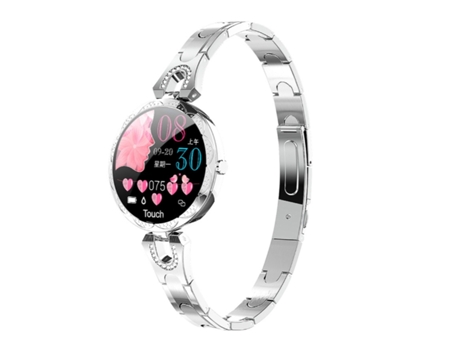 Smartwatch PETHUEL Ak15 (Gris Plateado)