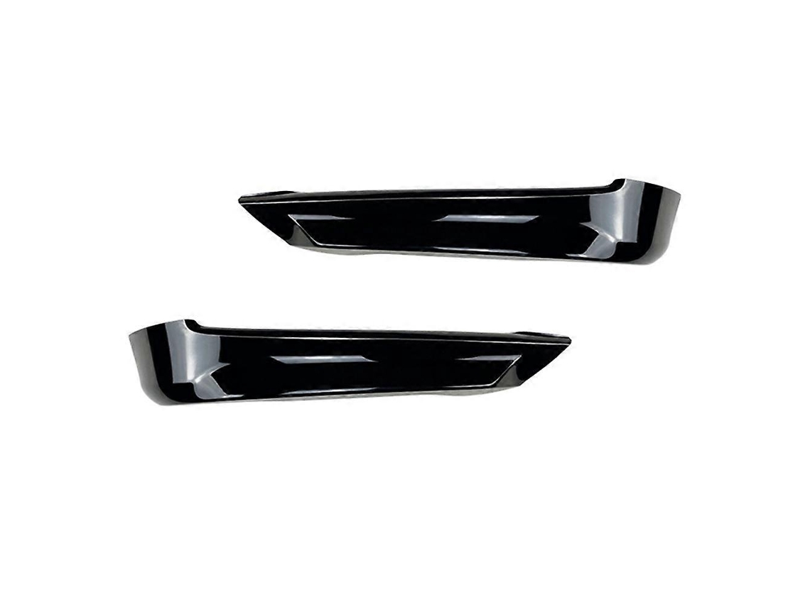 Embellecedor de esquina para parachoques delantero de coche, color negro brillante, para modelos E90 y E91 32