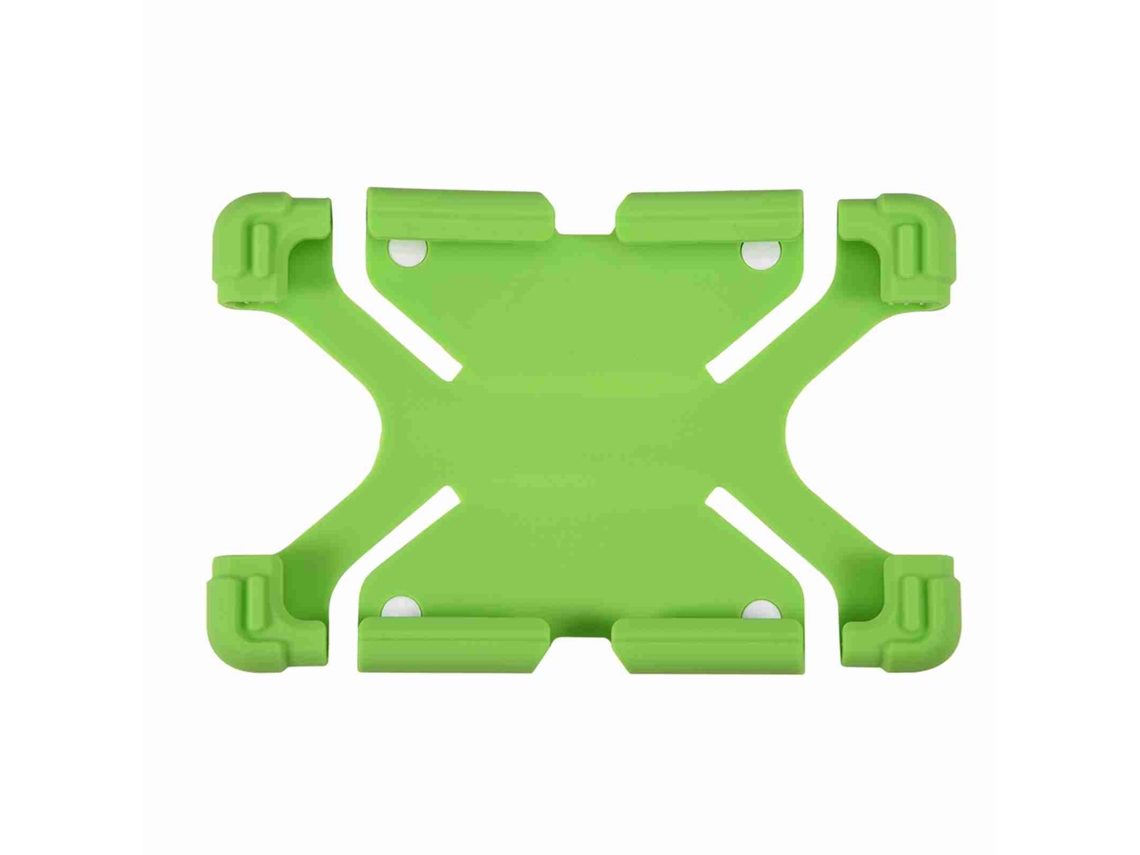 Funda de silicona ajustable para iPad, tabletas Samsung y Lenovo, colores negro, azul, verde y dorado claro.