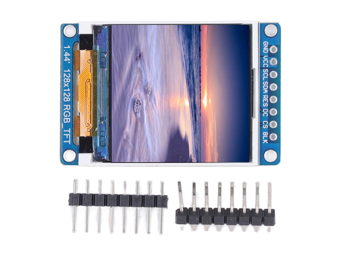 Módulo De Pantalla Lcd Tft De 1.44 Pulgadas Chip St7735 Ips 128x128 Ángulo De Visión Amplio Hd
