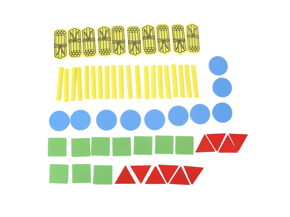 -bloques Magnéticos Geométricos Para Educación Formativa, Material Didáctico De Matemáticas De Gran Tamaño Y Colorido
