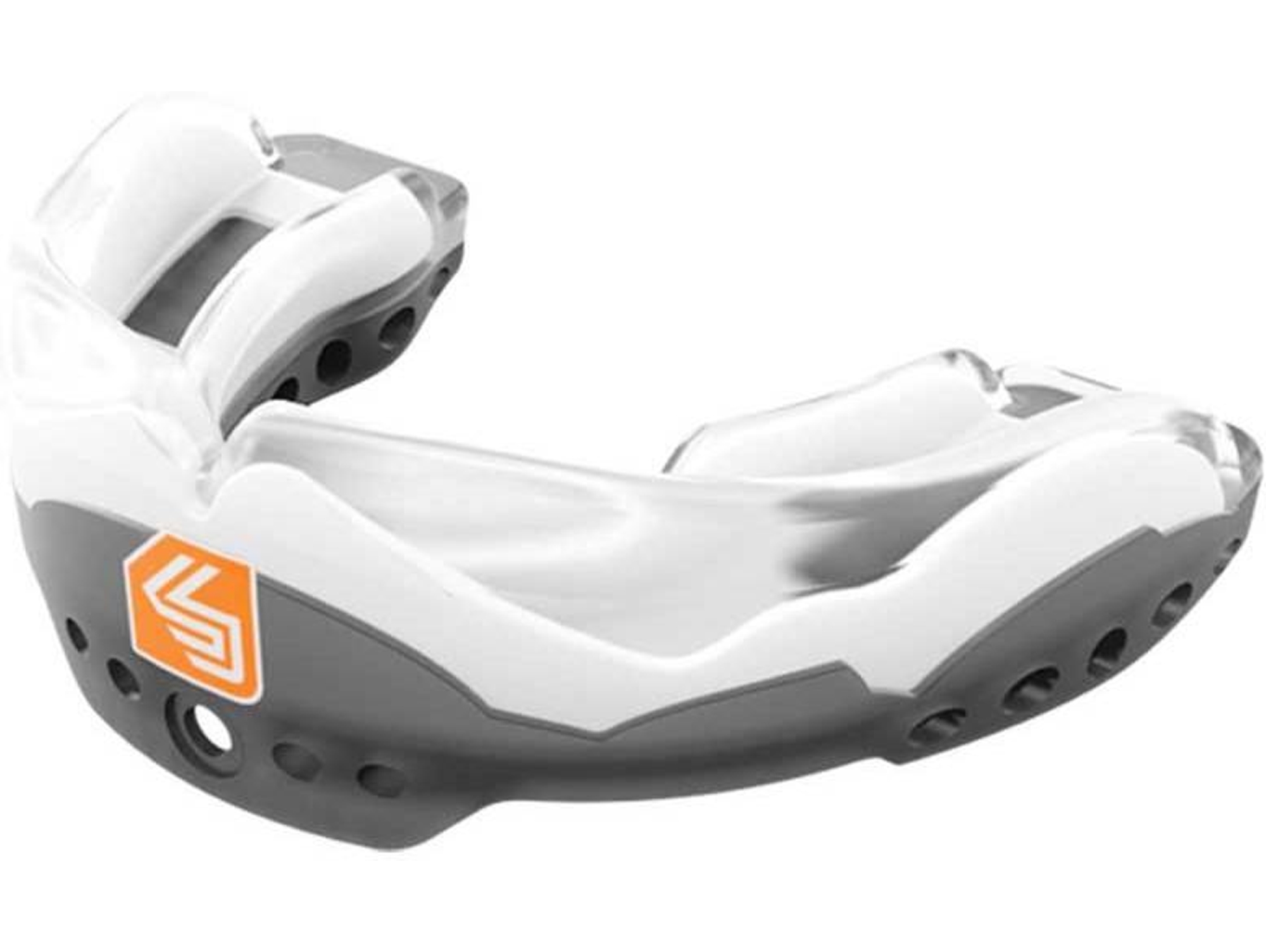 Protector Dental SHOCK DOCTOR Ultra 2 Stc Youth (Talla: Única - Blanco y Gris)