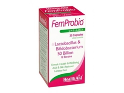 Complemento Alimentar HEALTH AID Femprobio 50000 Millones (30 Cápsulas)