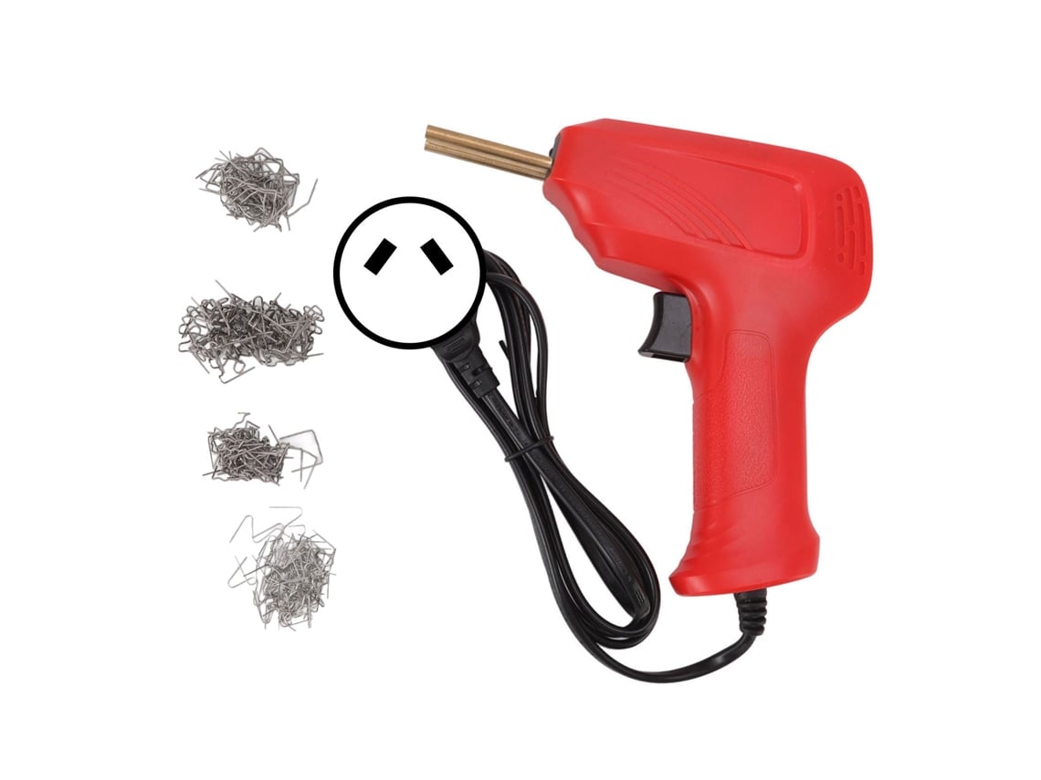 Herramienta Multifuncional De Aguja Térmica, Pistola De Soldadura De Plástico Portátil De 220 V Para Reparaciones De Radiadores Y Parachoques.
