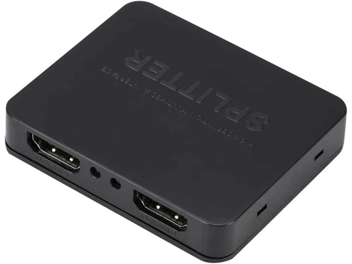 Divisor De Vídeo 4k 1x2, Conmutador De 1 Entrada Y 2 Salidas, Doble Pantalla 1080p