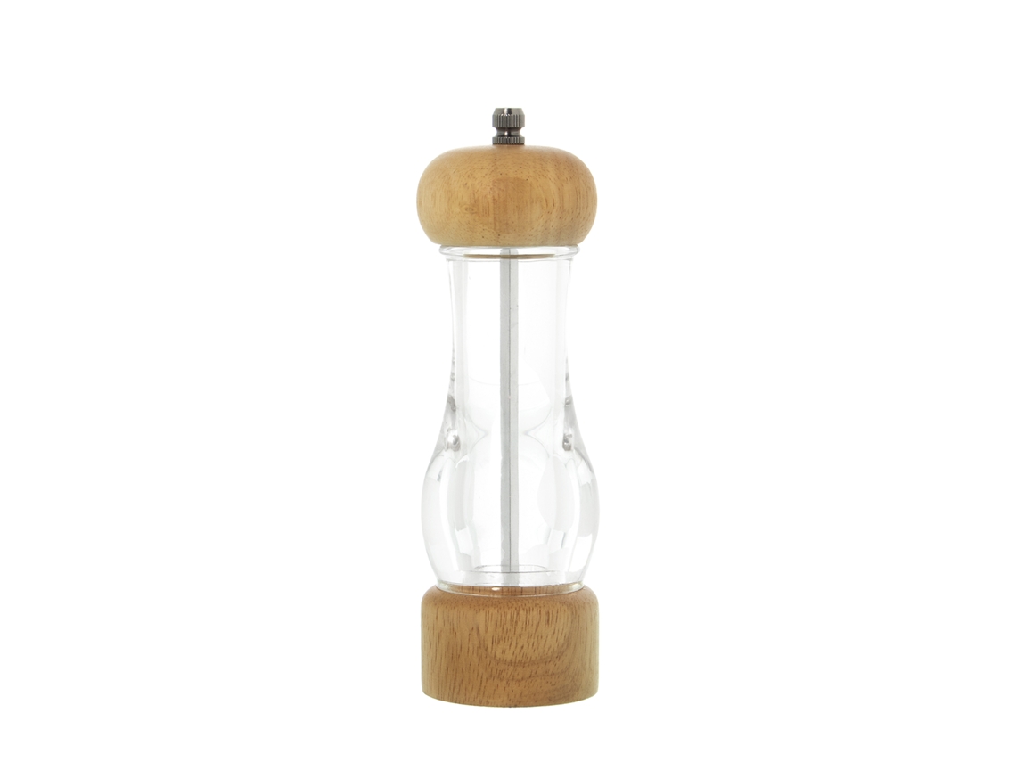 Pimentero Natural Y Transparente DRW (19 Cm)