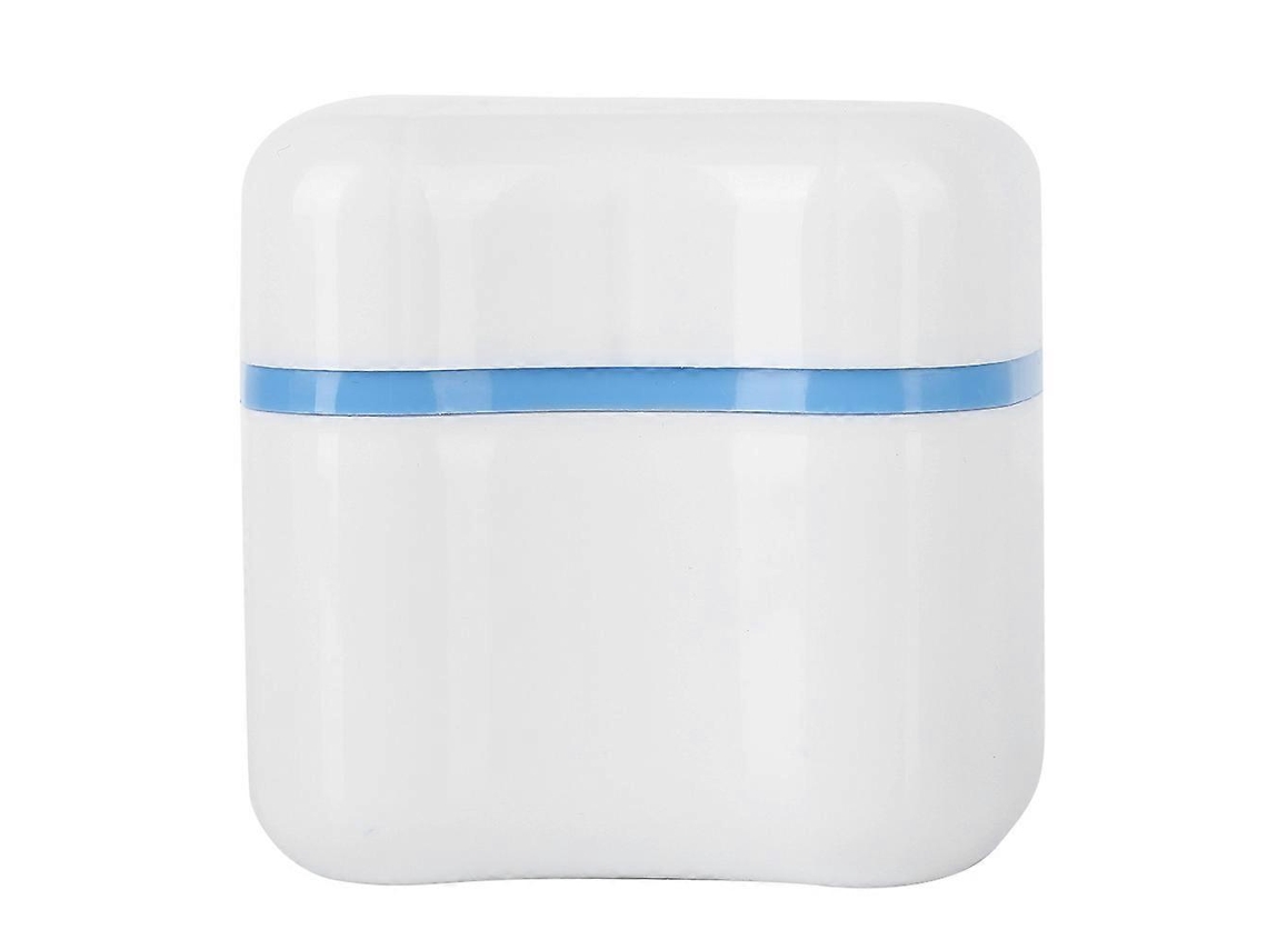 Caja para guardar prótesis dentales y dentaduras postizas con filtro para aparatos prematuros Nostalgia88 (azul cielo)