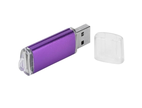 HURRISE Memory Stick USB Cubierta Transparente Almacenamiento Portátil Memory Stick Morado para Tablet Pc 32 Gb