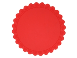 Almohadilla De Silicona Resistente Al Calor Para Fundir Cera, Olla, Air Fryer, Horno Tostador Y Cafetera Rojo