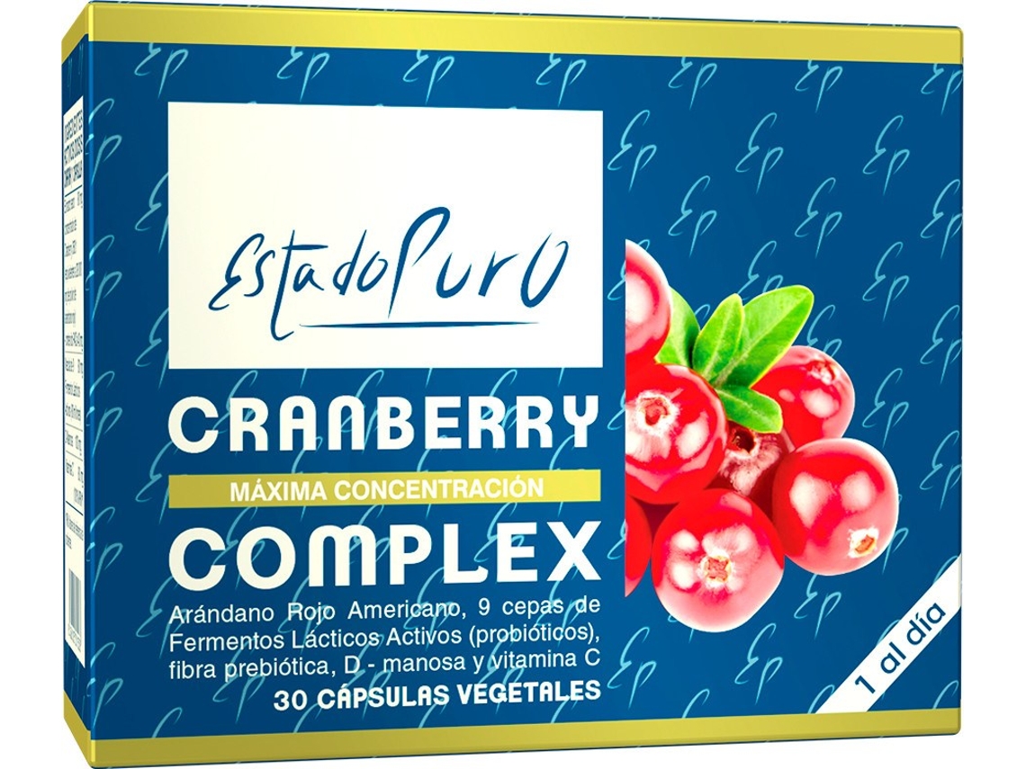 Complemento Alimentar TONGIL Estado Puro Cranberry Complex (30 Cápsulas)