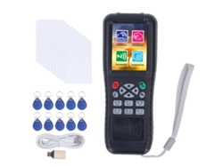 Lector Rfid Copiadora Portátil Escritor Nfc Con Tarjetas Uid Y Llaveros