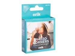Esquinas adhesivas transparentes para álbumes de fotos (250 unidades) Erik Eaf001