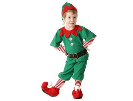 Disfraces Niña Elfo Disfraz para niños Navidad Disfraces de Navidad, Niño 110 cm