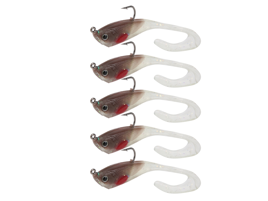 Señuelo Artificial Para Pesca En Hielo De Largo Alcance En Invierno Con Anzuelo N.° 6, Silicona Suave De Simulación.