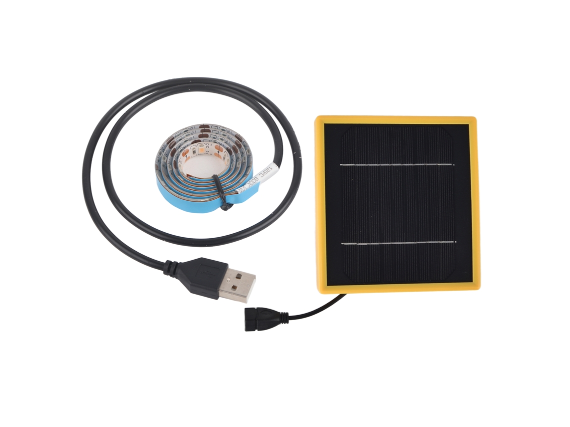 Tira De Luz Led Solar De Espectro Completo De 5 W Para El Cultivo De Plantas, 0,5 M