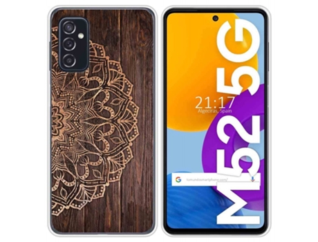 Carcasa Samsung Galaxy M52 5G TUMUNDOSMARTPHONE Dibujos Multicolor