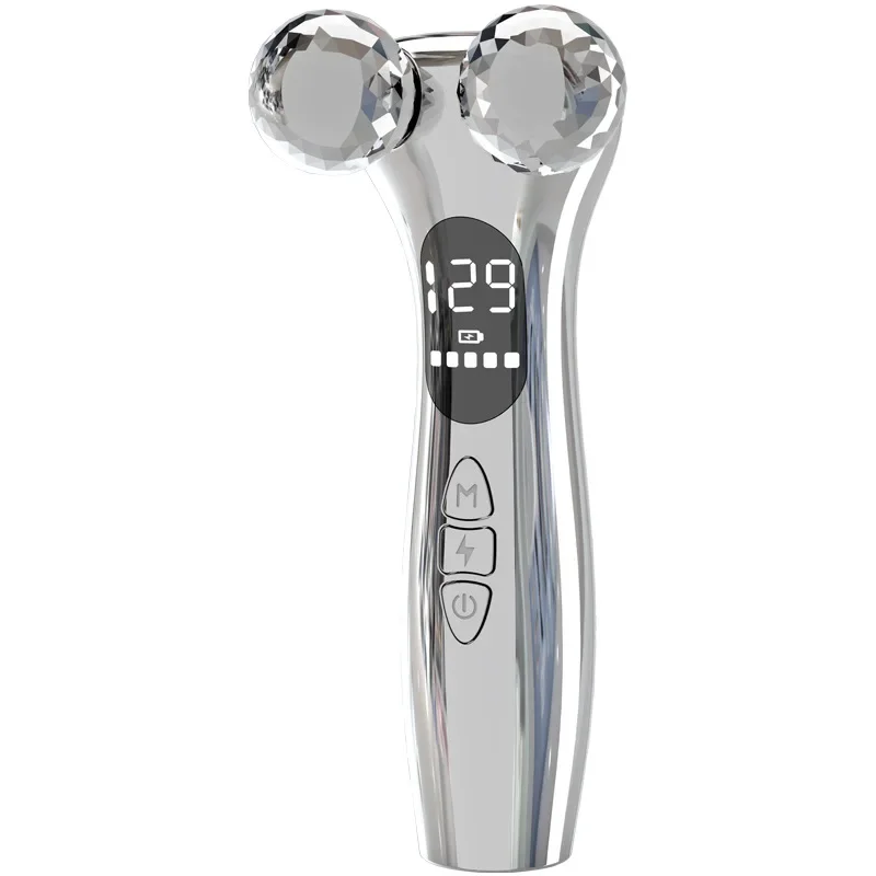 Dispositivo Facial De Microcorriente Con Pantalla Led Para Reafirmar La Piel.