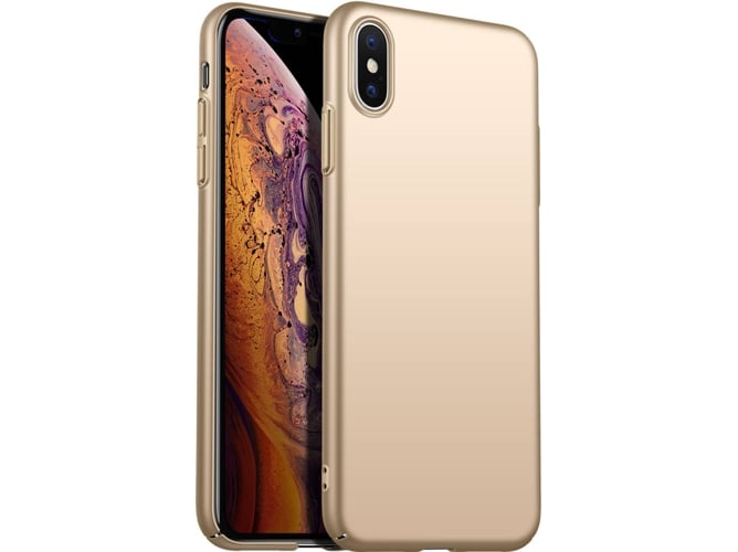 Funda iPhone XS Max WISETONY Kaiqimi-153 Dorado