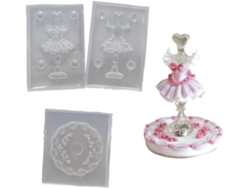 Placa Acrílica 3d Para Decoración De Uñas Con Forma De Mariposa