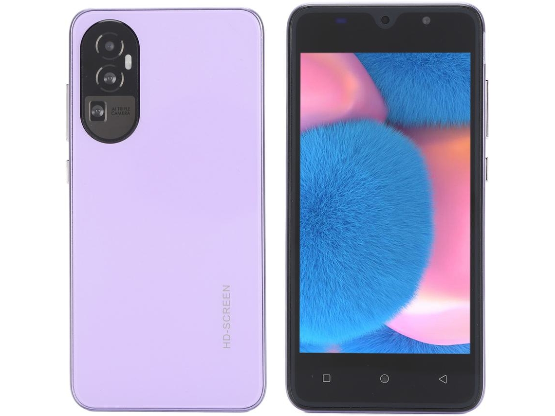Smartphone YIZHOOD Rino10 Pro 3G Android 13.0 (5.5Inch - 4GB - 32GB - Purpura)