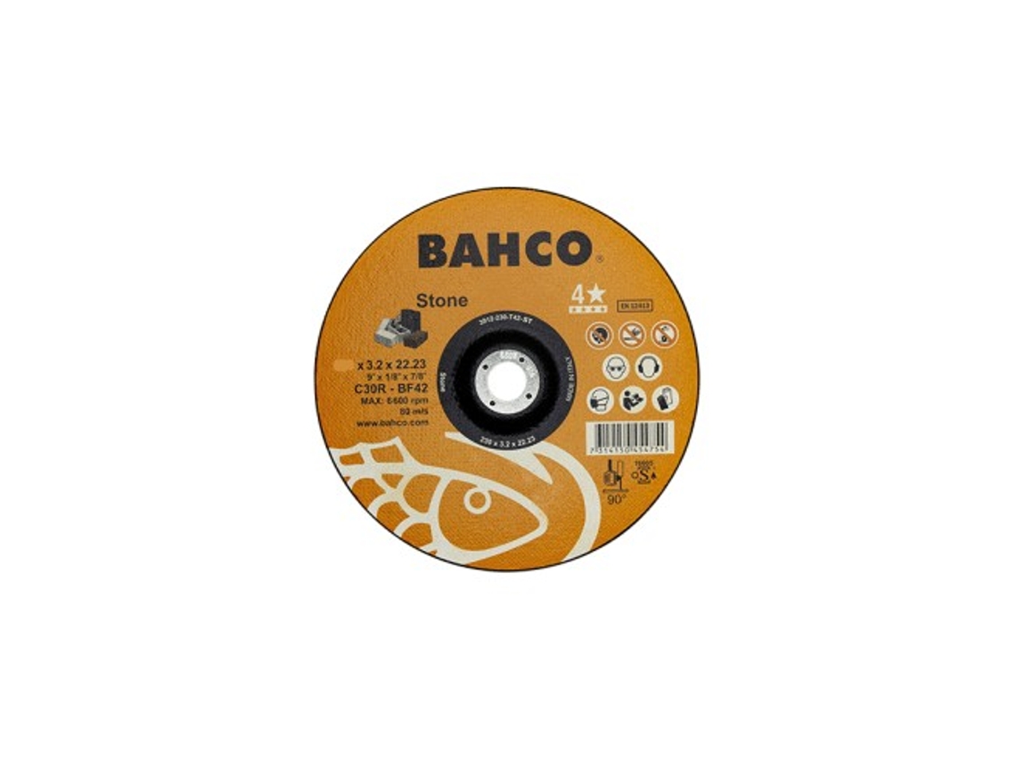 Disco De Corte De Piedra 230x3,2mm 3912 230 T42 St Bahco