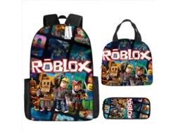 KOHREE Conjunto de tres piezas de mochila Roblox