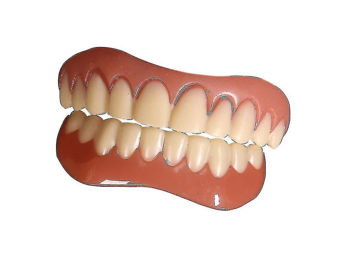 Dos Juegos De Prótesis Dentales, Superior E Inferior, De Aspecto Natural Y Cómodas, Que Protegen Los Dientes Y Devuelven Una Sonrisa Segura.