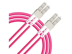 Cable De Fibra Óptica Om4 Para Uso Multifuncional En Routers Y Conmutadores De Trama.