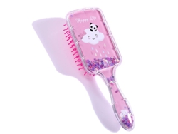 Peineta Con Almohada, Diseño De Animales, Masaje Antiestático, Resistente A Los Arañazos (panda)