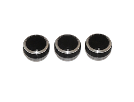 Perilla del interruptor de control de calor del aire acondicionado[Negro]