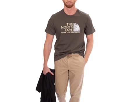 Camiseta de Hombre THE NORTH FACE Verde (M)