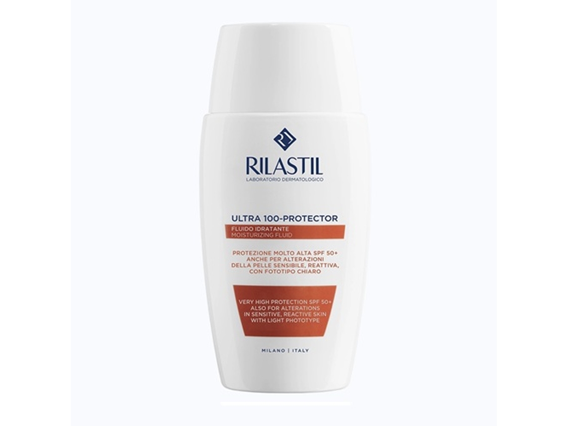 Protector solar facial Rilastil Sun System (75 ml, piel muy sensible, FPS 50)