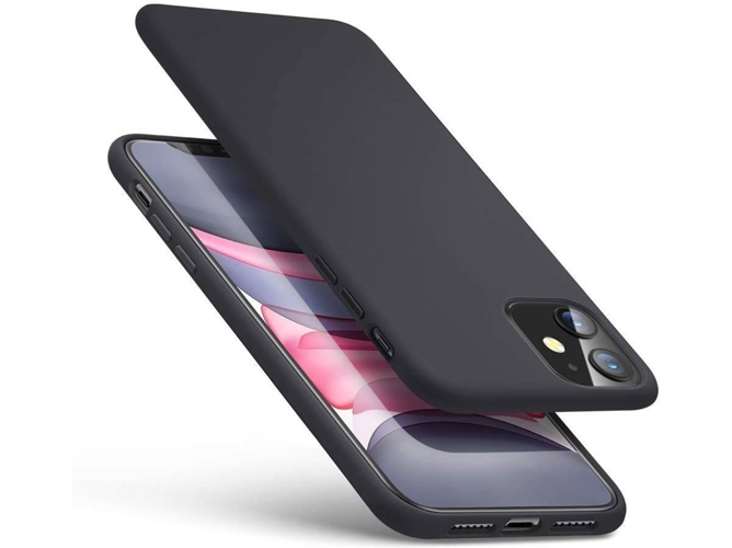 Funda iPhone 11 WEPHONE ACCESORIOS Silicona Negro
