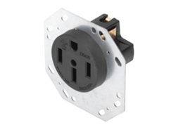 Enchufe Industrial Nema L14-50r De 50 A Y 125 V, Fabricado En Plástico Pa66 Con Contactos De Latón Para Estufas Y Generadores.