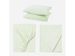 Juego De Cama Completo (cama De 90 Cm) - Verde