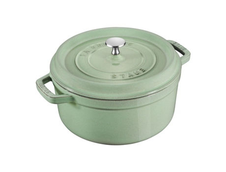 La Cocotte 26 cm, redondo, Salvia, Hierro fundido STAUB